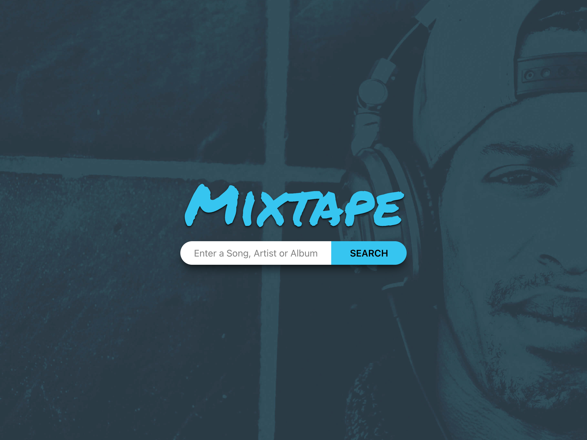 Mixtape homepage